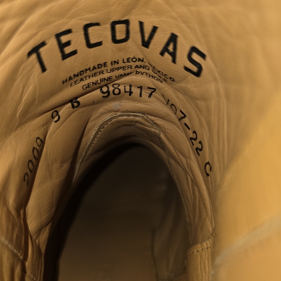 Tecovas The Zoey - Saddle Python 9B - Picture 7 of 7